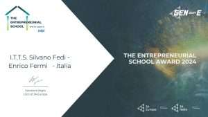 Entrepreneurial School Awards tes award